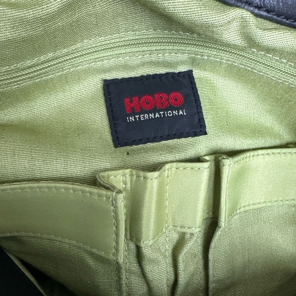 Hobo International Black Leather Hobo Bag - Picture 3 of 6